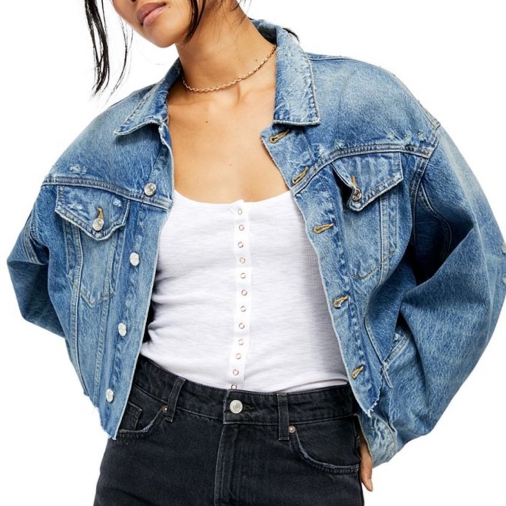 Free People Denim Jacket